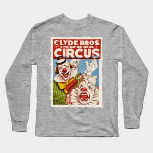 Antique circus poster Long Sleeve T-Shirt